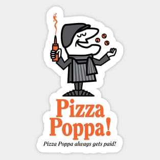 Pizza Poppa! Sticker